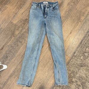 Abercrombie & Fitch Light Blue Straight Leg Jeans